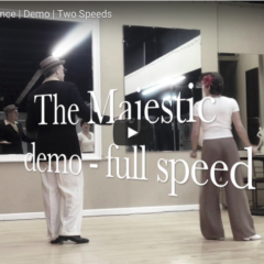 The Majestic Line Dance instructional demo