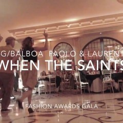 When The Saints Go Marching at Fashion Awards Gala