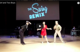 One Girl & Two Boys Routine | At The Swing Remix