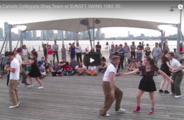 The Flying Camels at Sunset Swing