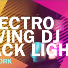 Electro Swing DJ Back Lights NY