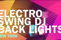 Electro Swing DJ Back Lights NY